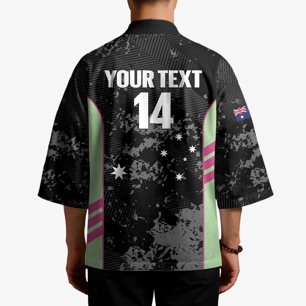 Custom Australia Matildas 2026 Kimono Come On Aussie Grunge Style