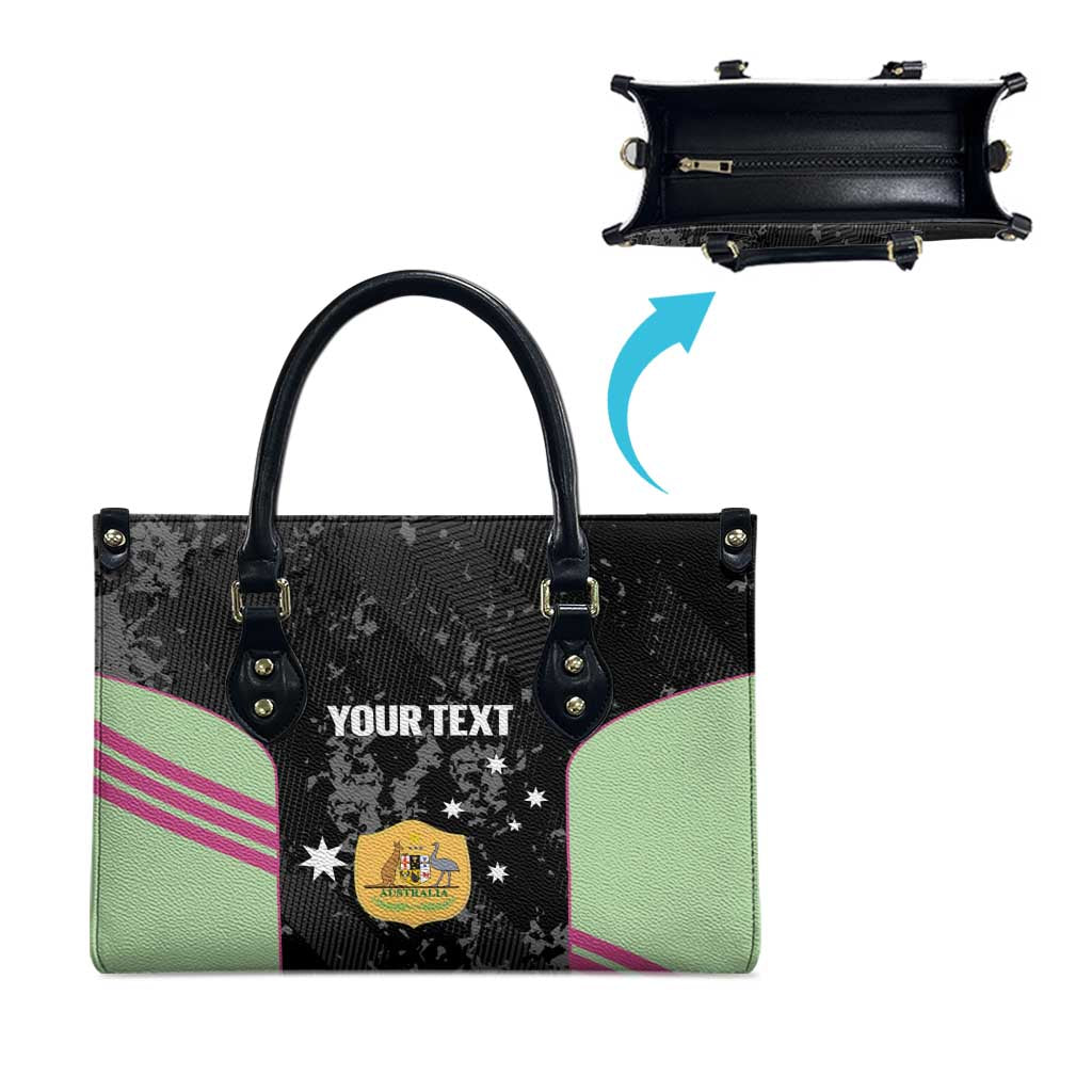 Custom Australia Matildas 2026 Leather Bag Come On Aussie Grunge Style