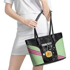 Custom Australia Matildas 2026 Leather Tote Bag Come On Aussie Grunge Style