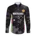 Custom Australia Matildas 2026 Long Sleeve Button Shirt Come On Aussie Grunge Style