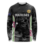 Custom Australia Matildas 2026 Long Sleeve Shirt Come On Aussie Grunge Style