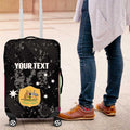 Custom Australia Matildas 2026 Luggage Cover Come On Aussie Grunge Style