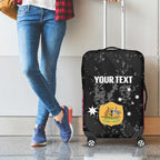 Custom Australia Matildas 2026 Luggage Cover Come On Aussie Grunge Style