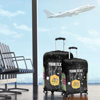 Custom Australia Matildas 2026 Luggage Cover Come On Aussie Grunge Style