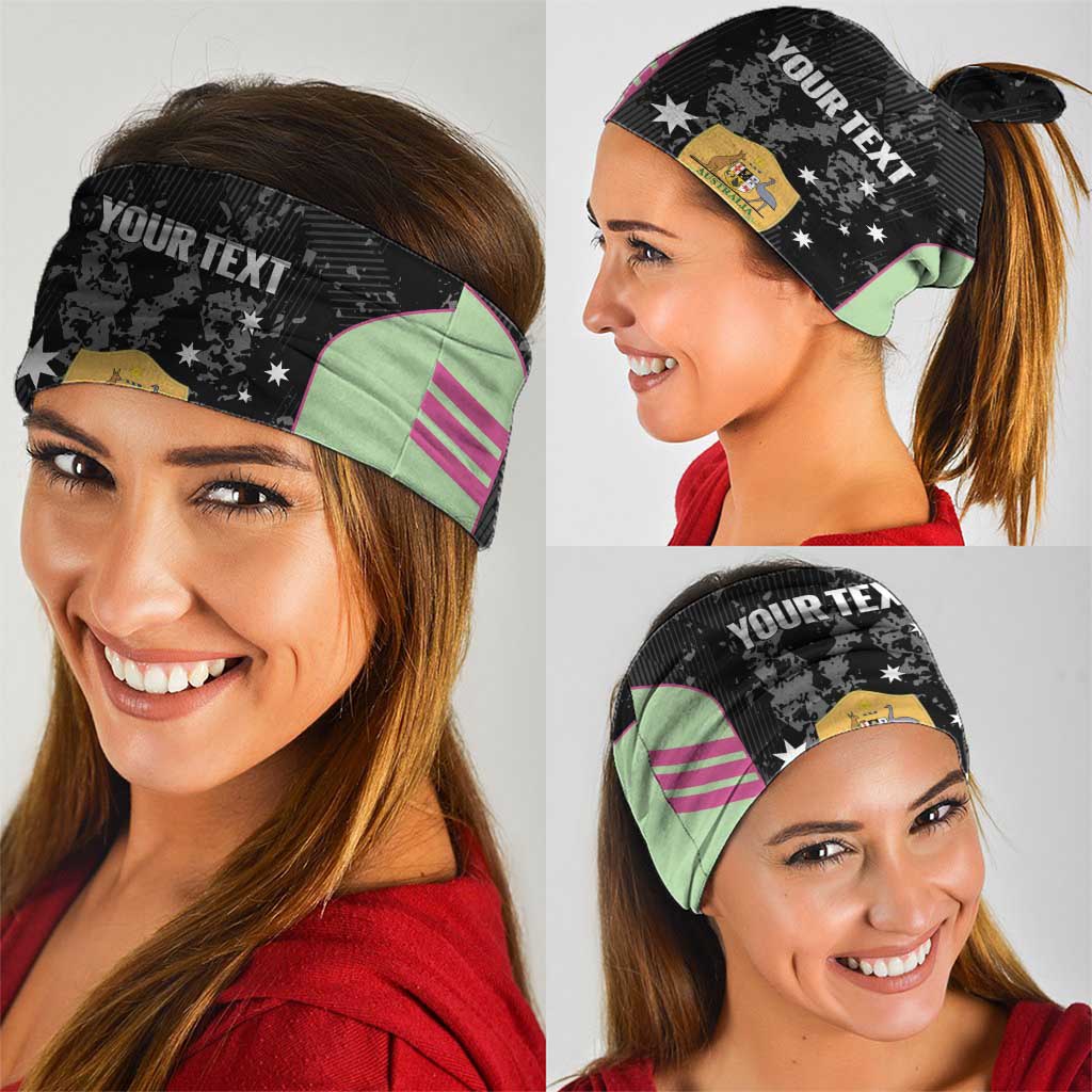 Custom Australia Matildas 2026 Neck Gaiter Come On Aussie Grunge Style
