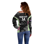 Custom Australia Matildas 2026 Off Shoulder Sweater Come On Aussie Grunge Style