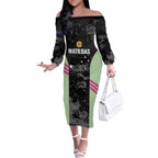 Custom Australia Matildas 2026 Off The Shoulder Long Sleeve Dress Come On Aussie Grunge Style