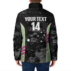 Custom Australia Matildas 2026 Padded Jacket Come On Aussie Grunge Style