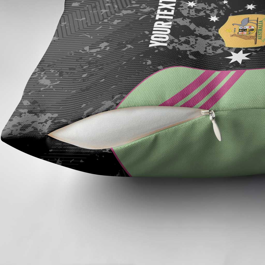 Custom Australia Matildas 2026 Pillow Cover Come On Aussie Grunge Style