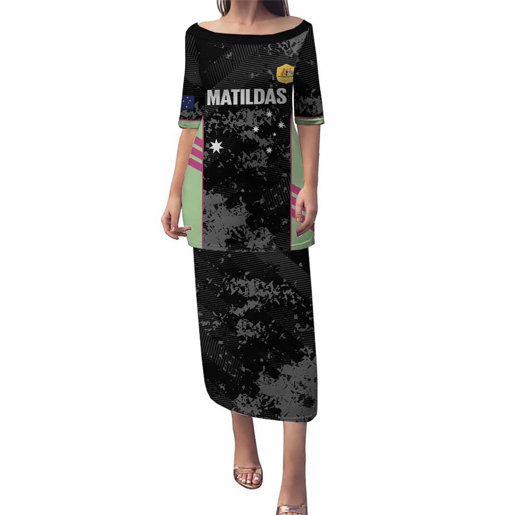 Custom Australia Matildas 2026 Puletasi Come On Aussie Grunge Style