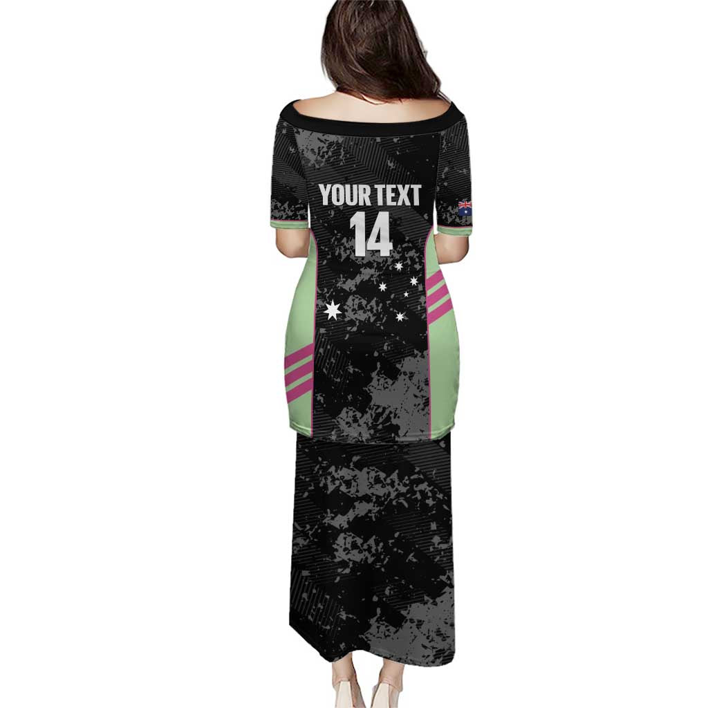 Custom Australia Matildas 2026 Puletasi Come On Aussie Grunge Style