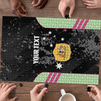 Custom Australia Matildas 2026 Puzzle Come On Aussie Grunge Style