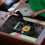 Custom Australia Matildas 2026 Puzzle Come On Aussie Grunge Style