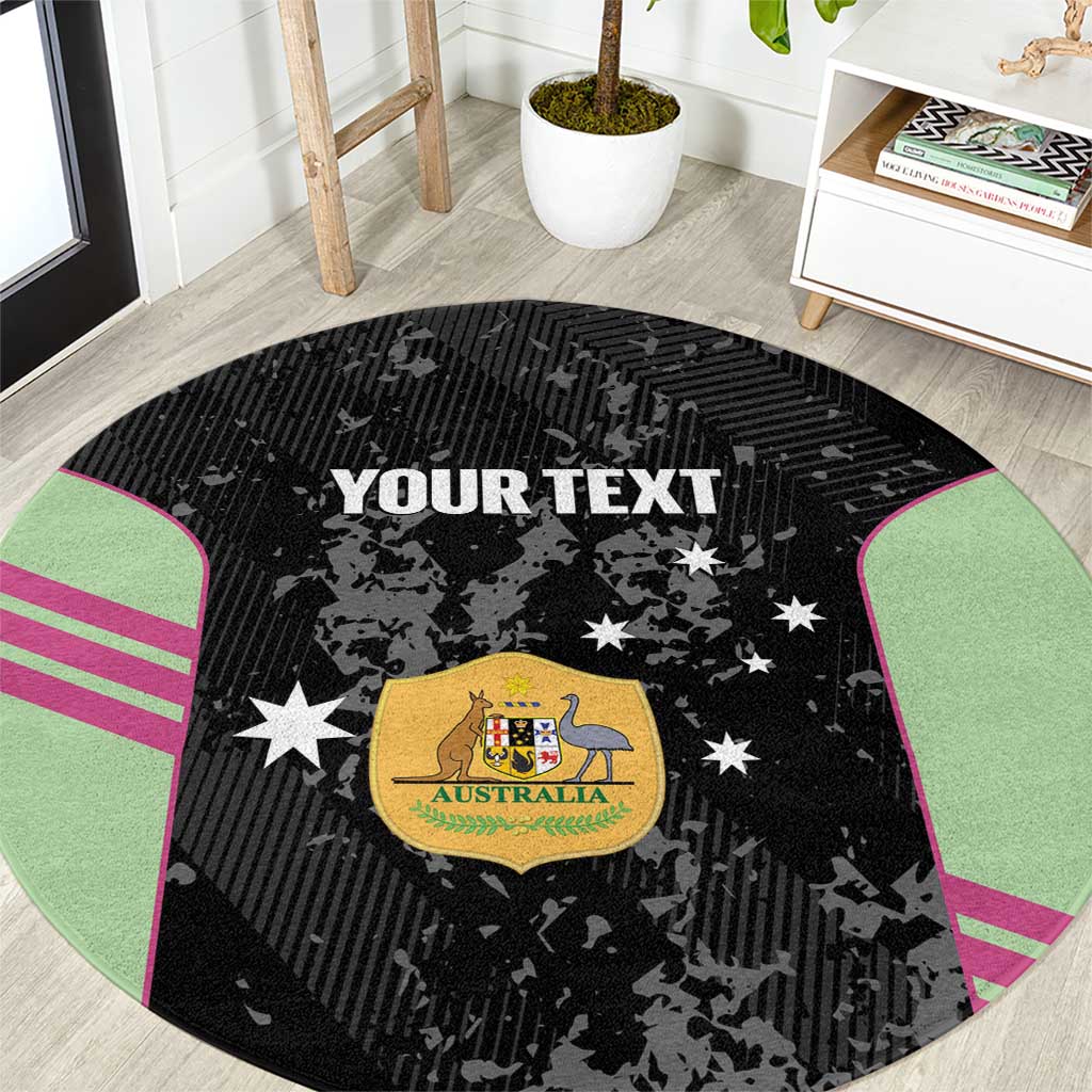 Custom Australia Matildas 2026 Round Carpet Come On Aussie Grunge Style