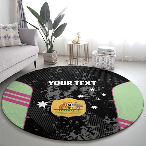 Custom Australia Matildas 2026 Round Carpet Come On Aussie Grunge Style