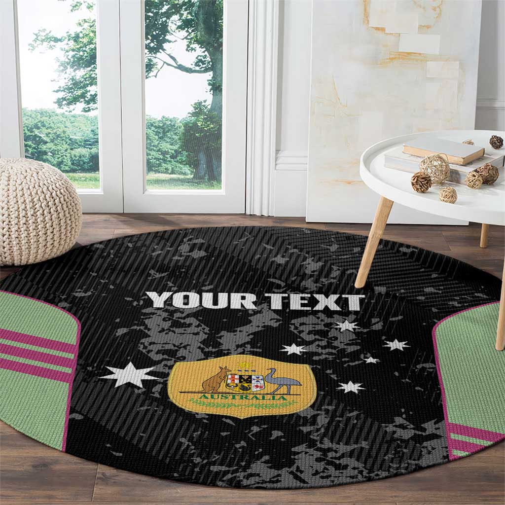 Custom Australia Matildas 2026 Round Carpet Come On Aussie Grunge Style