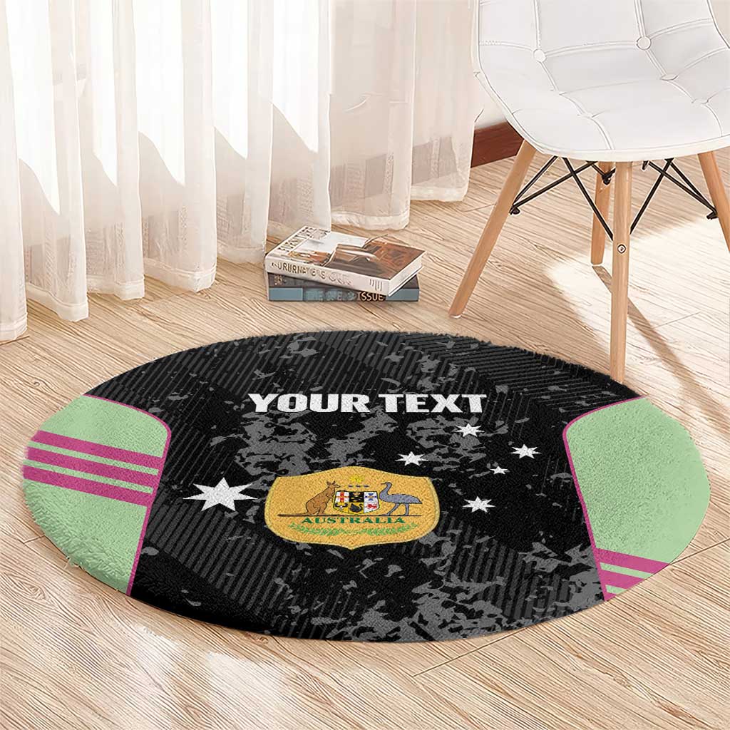 Custom Australia Matildas 2026 Round Carpet Come On Aussie Grunge Style