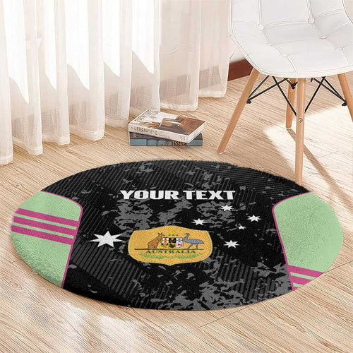 Custom Australia Matildas 2026 Round Carpet Come On Aussie Grunge Style