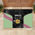 Custom Australia Matildas 2026 Rubber Doormat Come On Aussie Grunge Style