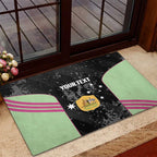 Custom Australia Matildas 2026 Rubber Doormat Come On Aussie Grunge Style