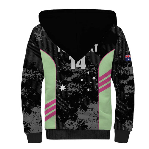 Custom Australia Matildas 2026 Sherpa Hoodie Come On Aussie Grunge Style