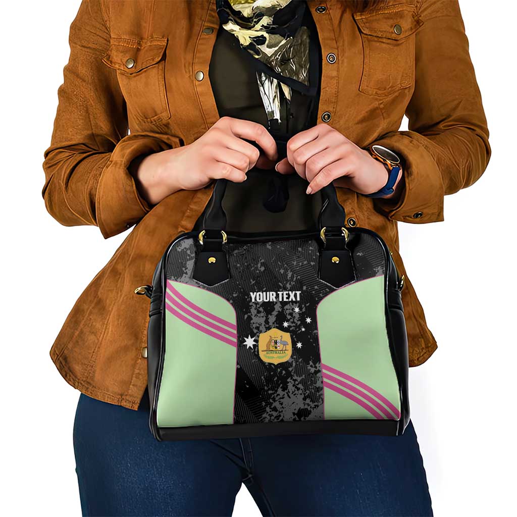 Custom Australia Matildas 2026 Shoulder Handbag Come On Aussie Grunge Style