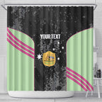 Custom Australia Matildas 2026 Shower Curtain Come On Aussie Grunge Style