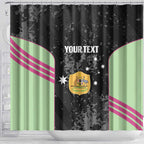 Custom Australia Matildas 2026 Shower Curtain Come On Aussie Grunge Style