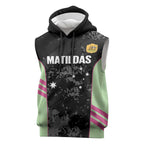 Custom Australia Matildas 2026 Sleeveless Hoodie Come On Aussie Grunge Style