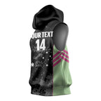 Custom Australia Matildas 2026 Sleeveless Hoodie Come On Aussie Grunge Style