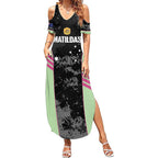 Custom Australia Matildas 2026 Summer Maxi Dress Come On Aussie Grunge Style