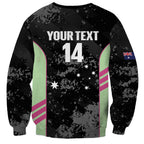 Custom Australia Matildas 2026 Sweatshirt Come On Aussie Grunge Style