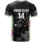 Custom Australia Matildas 2026 T Shirt Come On Aussie Grunge Style