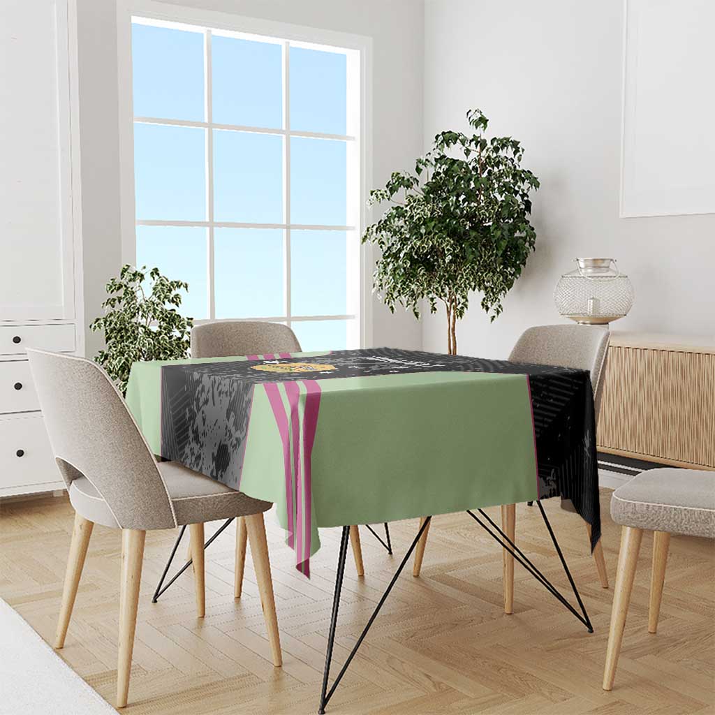 Custom Australia Matildas 2026 Tablecloth Come On Aussie Grunge Style