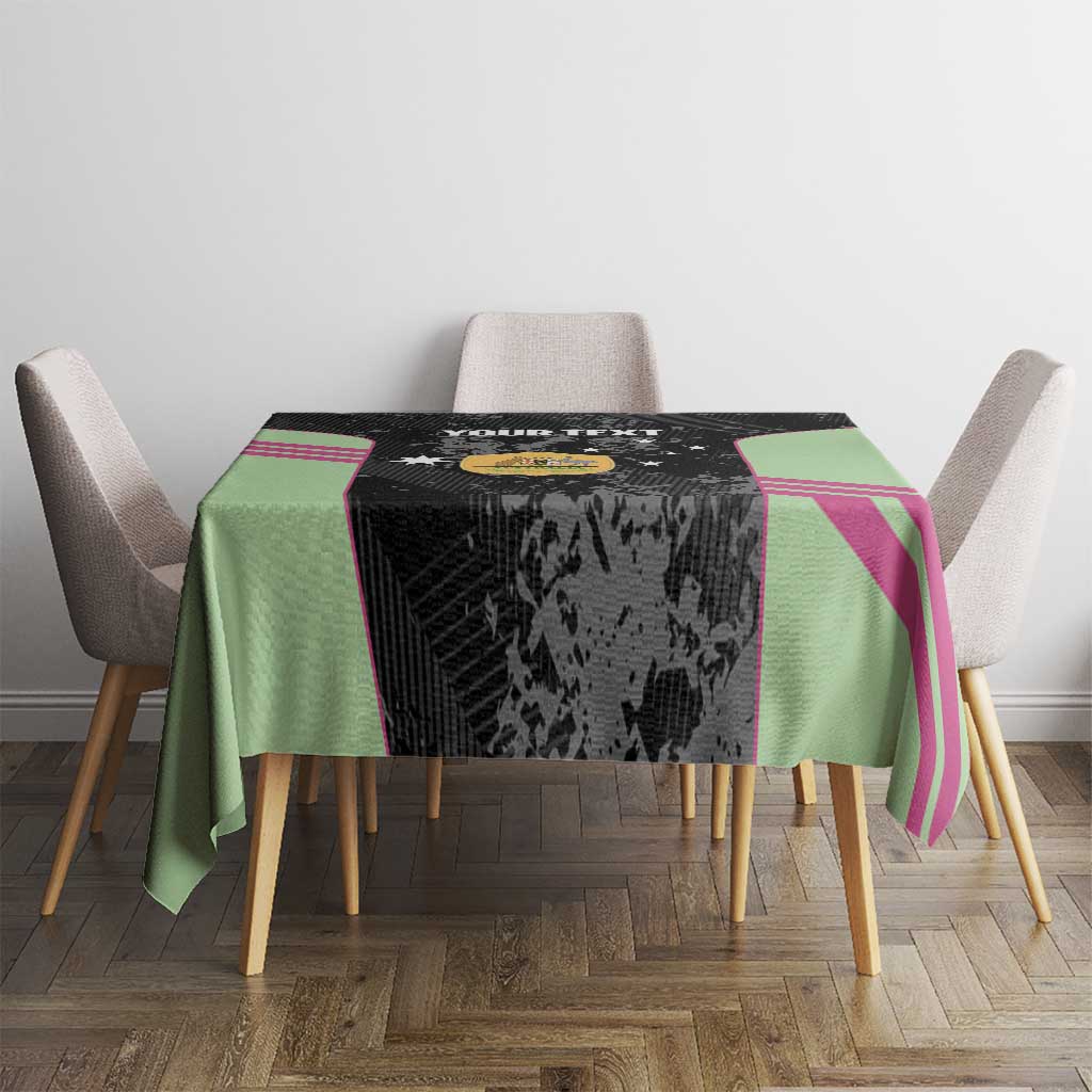 Custom Australia Matildas 2026 Tablecloth Come On Aussie Grunge Style