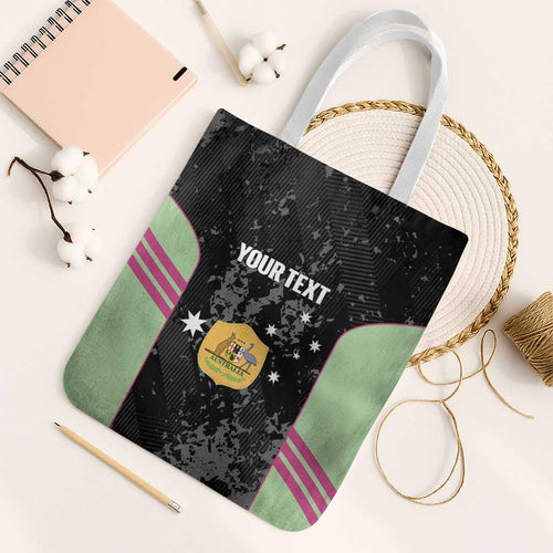 Custom Australia Matildas 2026 Tote Bag Come On Aussie Grunge Style