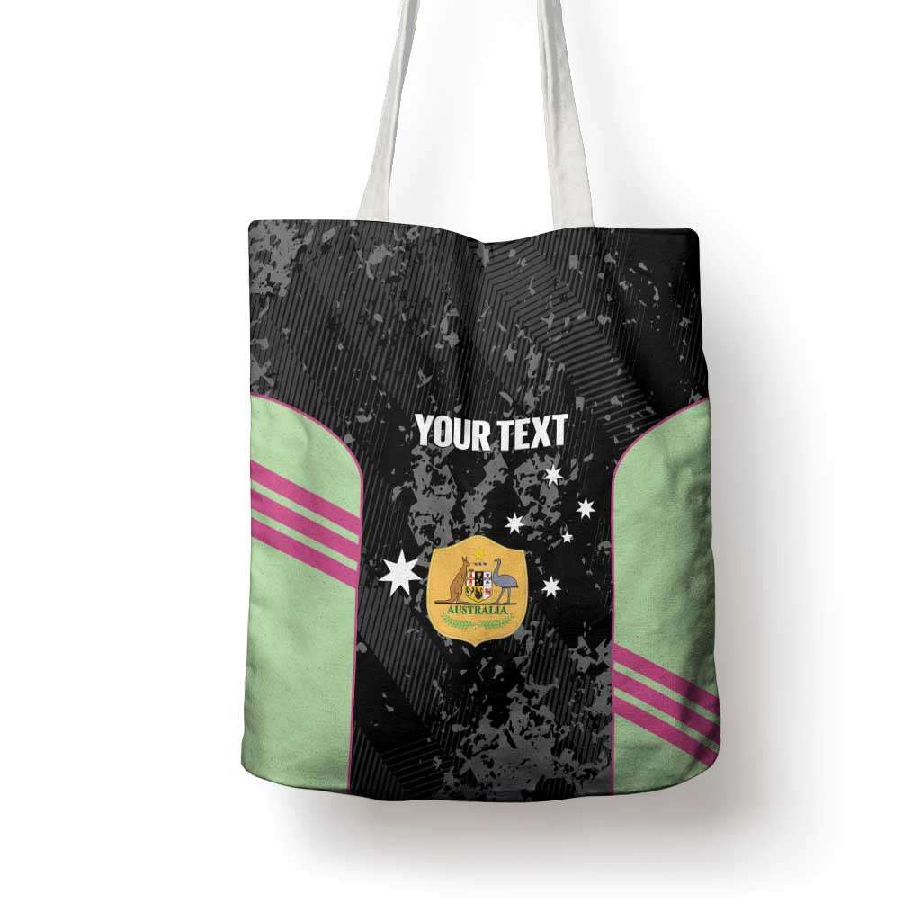 Custom Australia Matildas 2026 Tote Bag Come On Aussie Grunge Style