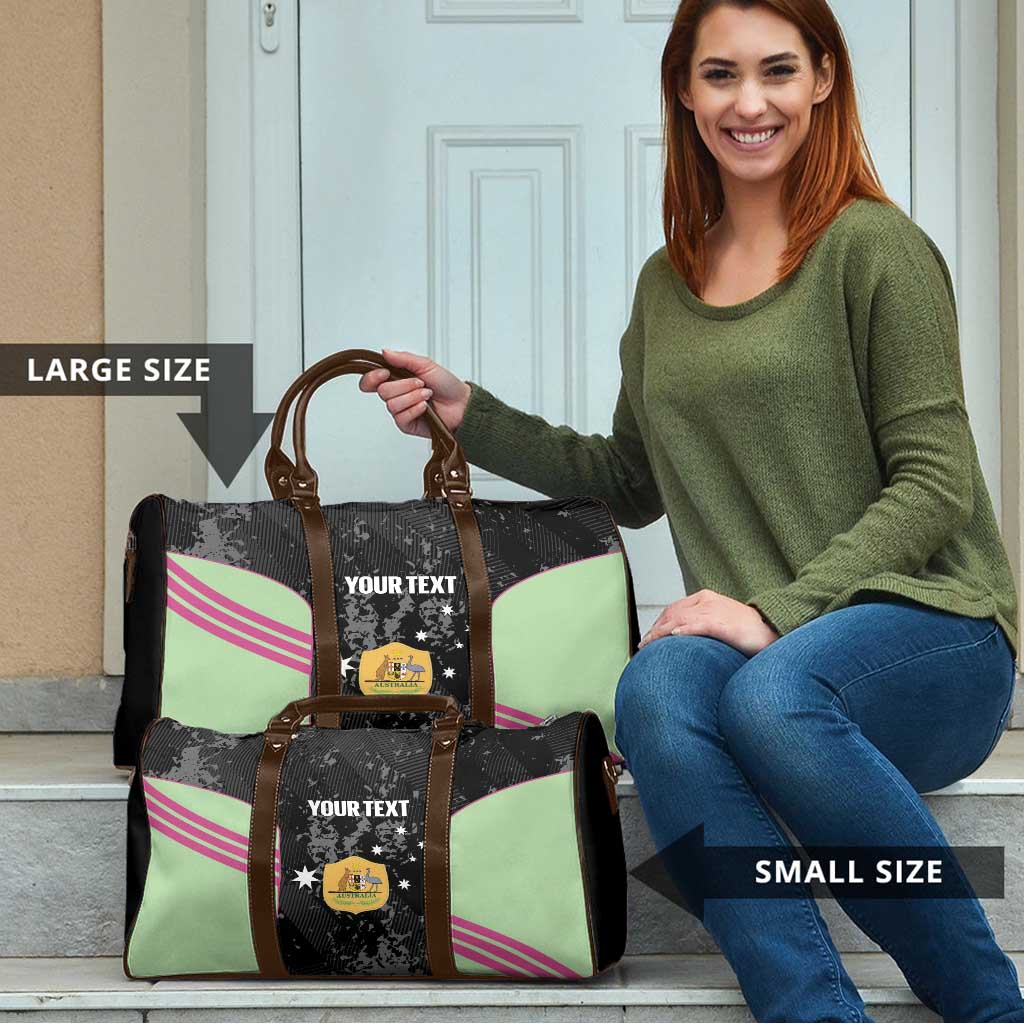Custom Australia Matildas 2026 Travel Bag Come On Aussie Grunge Style