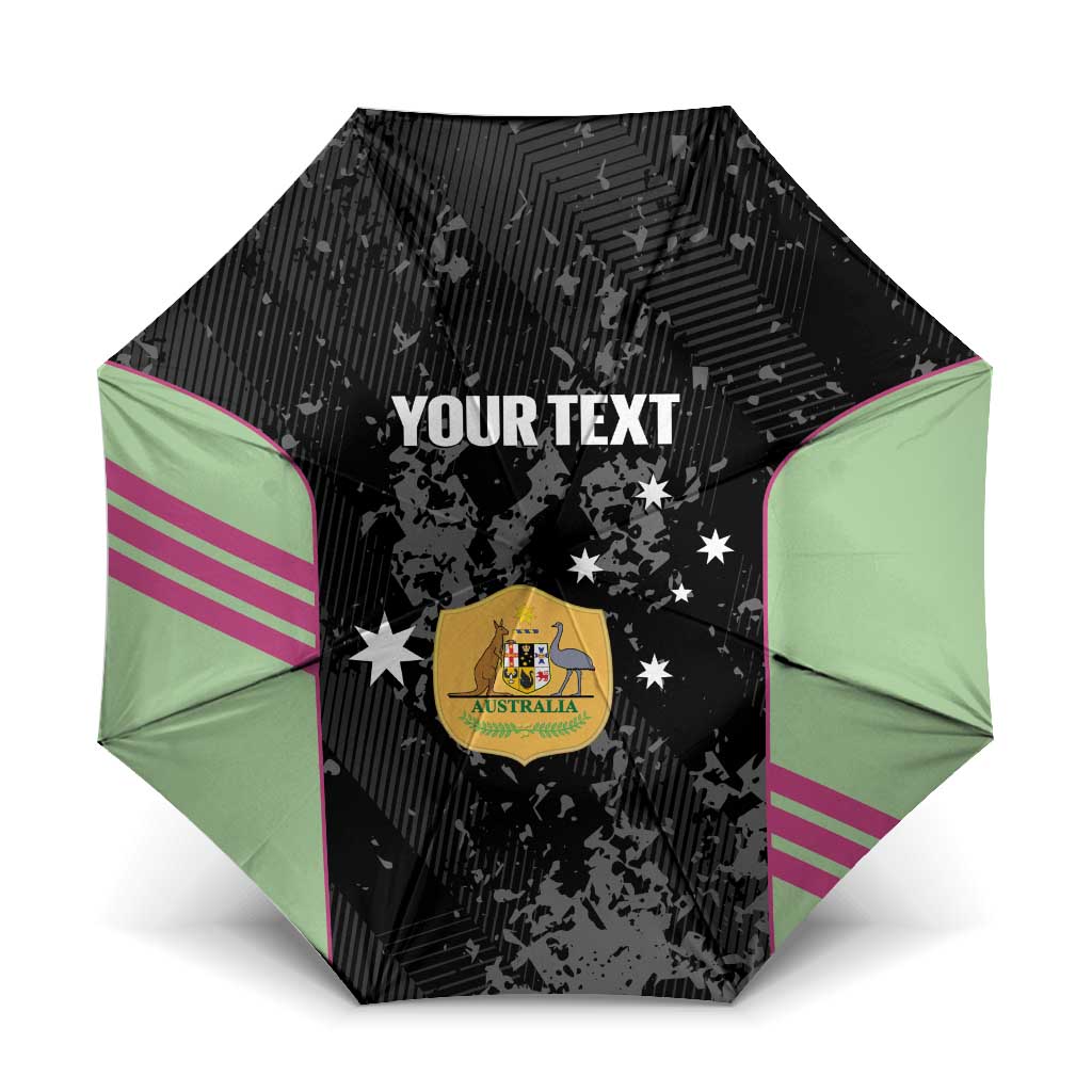 Custom Australia Matildas 2026 Umbrella Come On Aussie Grunge Style