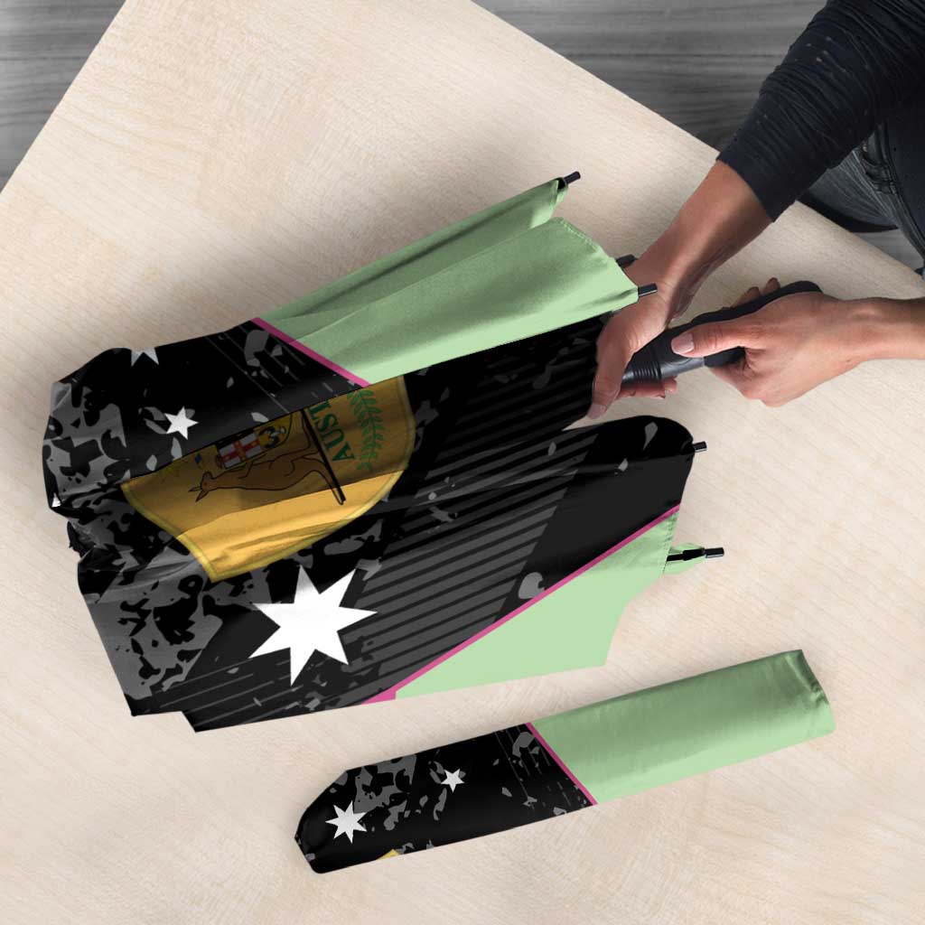 Custom Australia Matildas 2026 Umbrella Come On Aussie Grunge Style