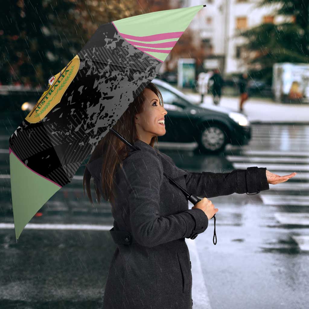 Custom Australia Matildas 2026 Umbrella Come On Aussie Grunge Style