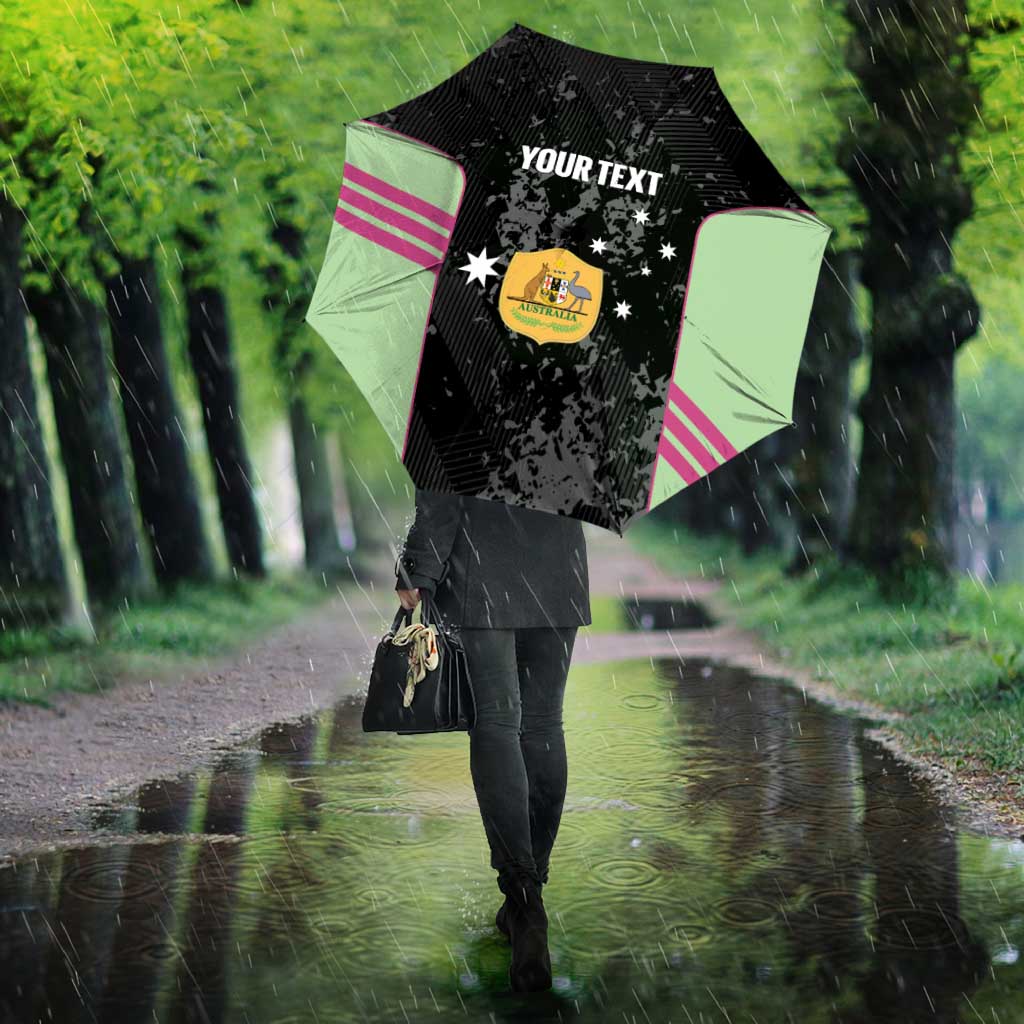 Custom Australia Matildas 2026 Umbrella Come On Aussie Grunge Style