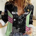 Custom Australia Matildas 2026 Women Casual Shirt Come On Aussie Grunge Style