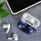 Matariki New Zealand AirPods Case NZ Niho Taniwha Maori New Year Blue Galaxy