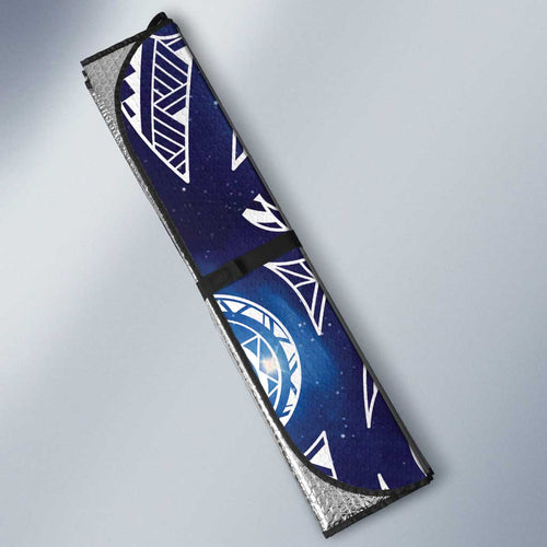 Matariki New Zealand Auto Sun Shade NZ Niho Taniwha Maori New Year Blue Galaxy
