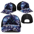 Matariki New Zealand Baseball Net Cap NZ Niho Taniwha Maori New Year Blue Galaxy