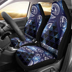 Matariki New Zealand Car Seat Cover NZ Niho Taniwha Maori New Year Blue Galaxy