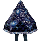 Matariki New Zealand Cloak NZ Niho Taniwha Maori New Year Blue Galaxy