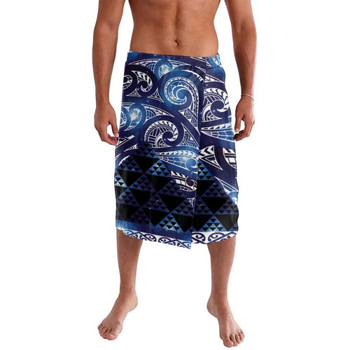 Matariki New Zealand Lavalava NZ Niho Taniwha Maori New Year Blue Galaxy