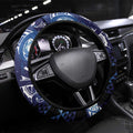 Matariki New Zealand Steering Wheel Cover NZ Niho Taniwha Maori New Year Blue Galaxy